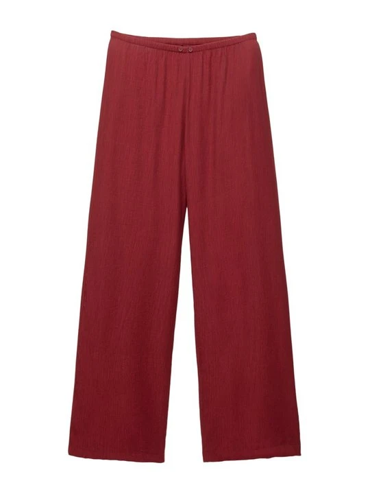 Zdjęcie produktu Spodnie materiałowe PULL&BEAR ciemnoczerwony