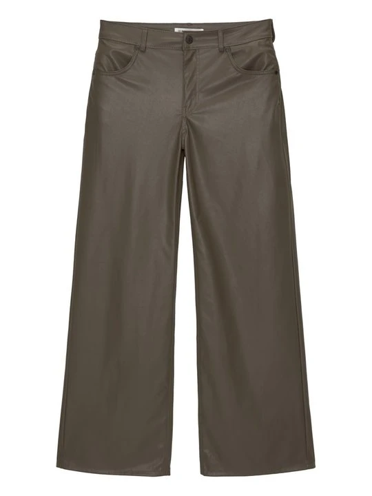 Zdjęcie produktu Spodnie materiałowe PULL&BEAR khaki