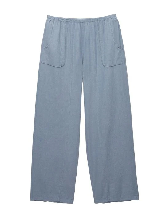 Zdjęcie produktu Spodnie materiałowe PULL&BEAR niebieski denim