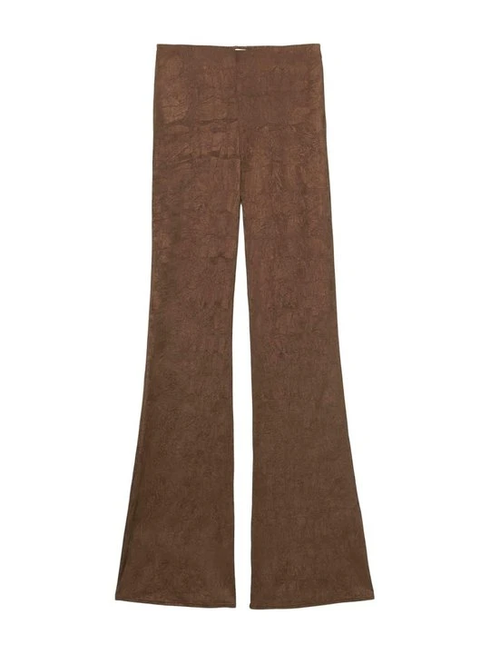 Zdjęcie produktu Spodnie materiałowe PULL&BEAR brązowy