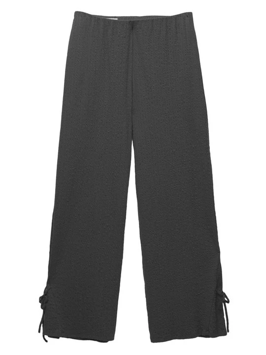 Zdjęcie produktu Spodnie materiałowe PULL&BEAR brązowy
