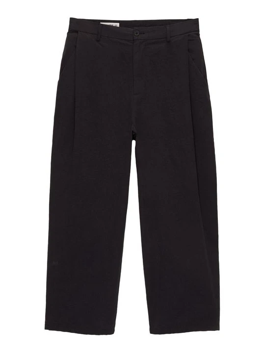 Zdjęcie produktu Spodnie materiałowe PULL&BEAR czarny