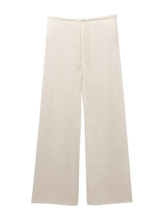 Zdjęcie produktu Spodnie materiałowe PULL&BEAR beżowy