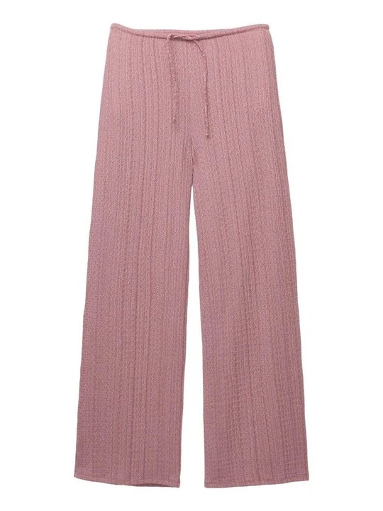 Zdjęcie produktu Spodnie materiałowe PULL&BEAR różowy