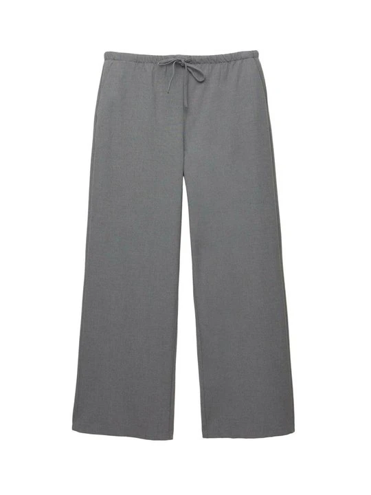 Zdjęcie produktu Spodnie materiałowe PULL&BEAR szary