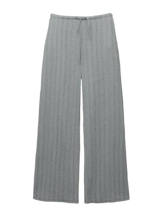 Zdjęcie produktu Spodnie materiałowe PULL&BEAR jasnoszary