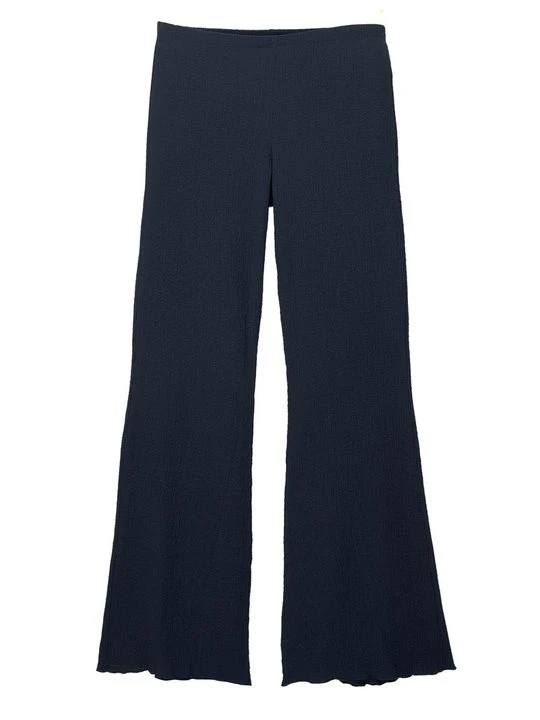 Zdjęcie produktu Spodnie materiałowe PULL&BEAR granatowy
