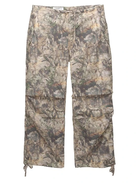 Zdjęcie produktu Spodnie materiałowe PULL&BEAR brązowy