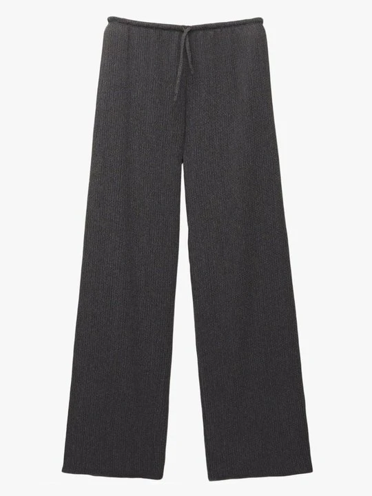 Zdjęcie produktu Spodnie materiałowe PULL&BEAR ciemnoszary