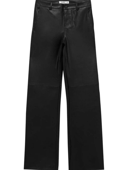 Zdjęcie produktu Spodnie materiałowe PULL&BEAR czarny