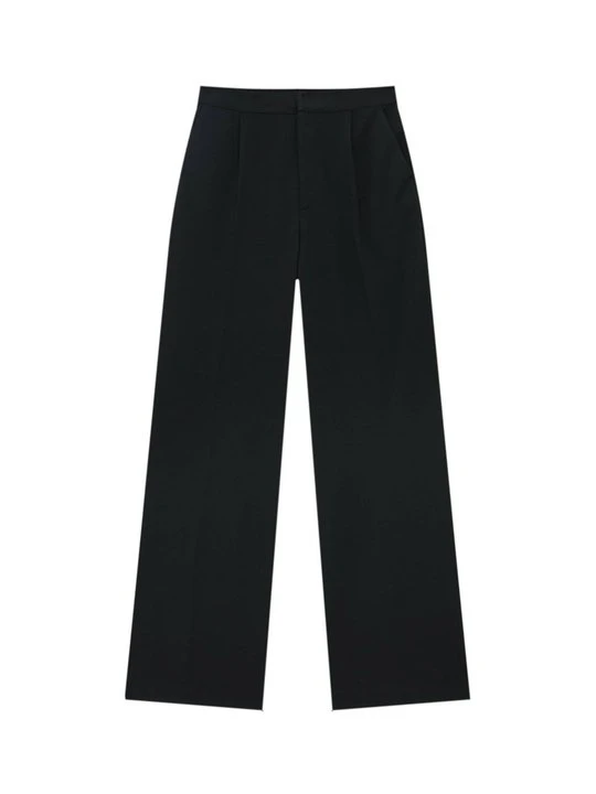 Zdjęcie produktu Spodnie materiałowe PULL&BEAR czarny