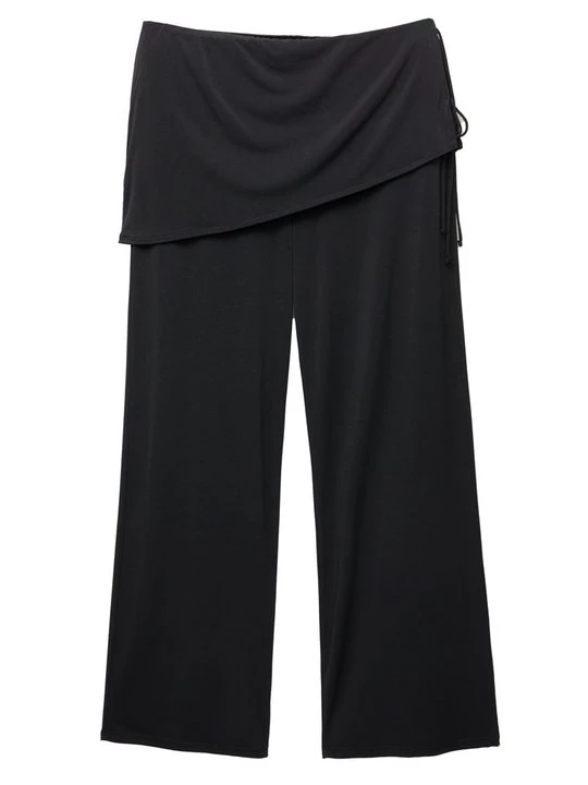 Zdjęcie produktu Spodnie materiałowe PULL&BEAR czarny