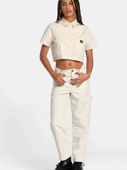 Zdjęcie produktu Spodnie materiałowe RVCA biały