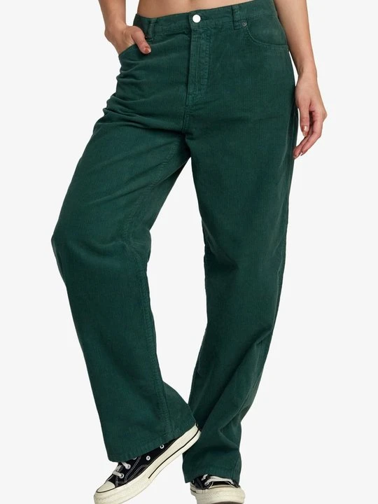 Zdjęcie produktu Spodnie materiałowe RVCA zielony melanż