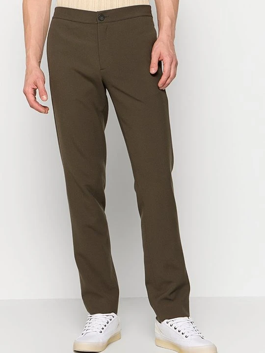 Zdjęcie produktu Spodnie materiałowe Sandro khaki