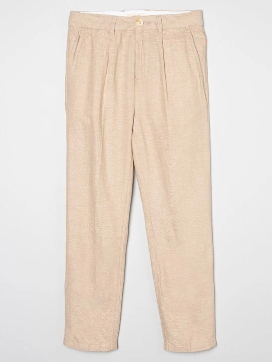 Zdjęcie produktu Spodnie materiałowe Scotch & Soda beżowy