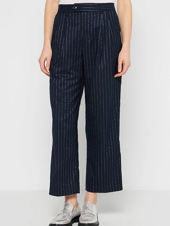 Zdjęcie produktu Spodnie materiałowe Scotch & Soda granatowy