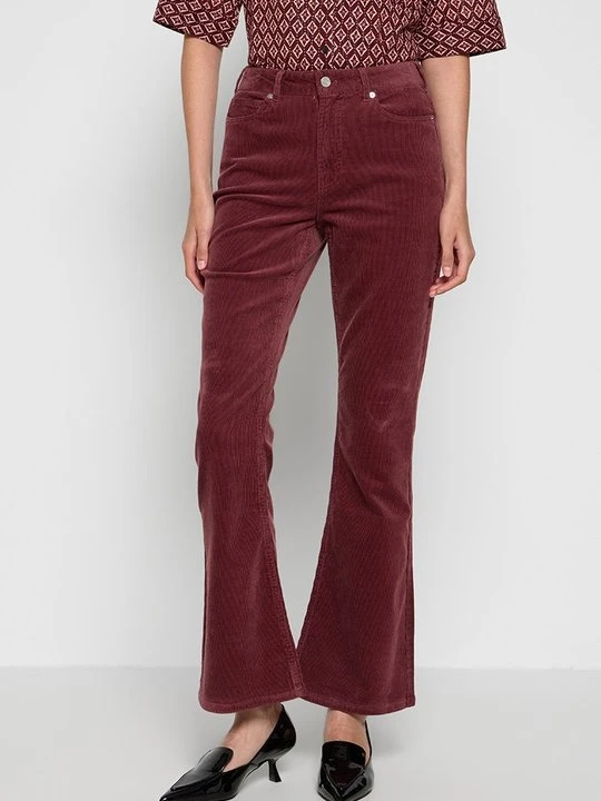 Zdjęcie produktu Spodnie materiałowe Scotch & Soda ciemnoczerwony