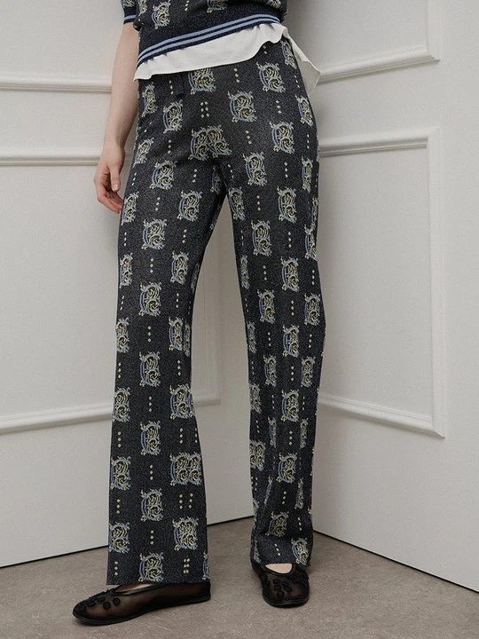 Zdjęcie produktu Spodnie materiałowe Scotch & Soda granatowy