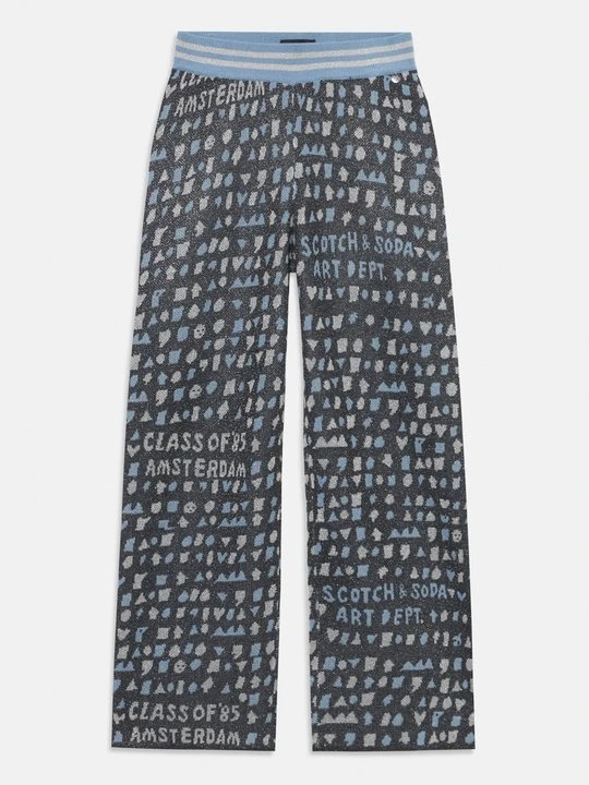 Zdjęcie produktu Spodnie materiałowe Scotch & Soda stalowy