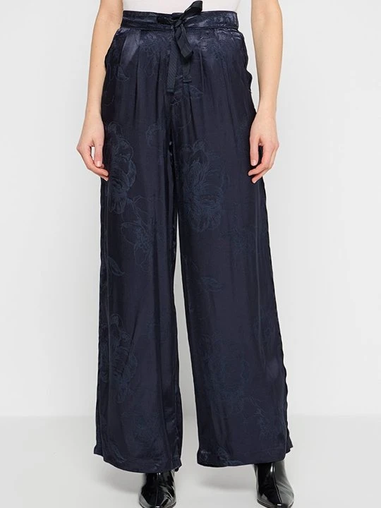 Zdjęcie produktu Spodnie materiałowe Scotch & Soda granatowy