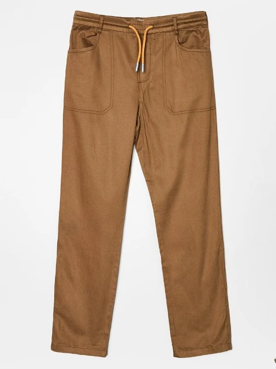 Zdjęcie produktu Spodnie materiałowe Scotch & Soda brązowy