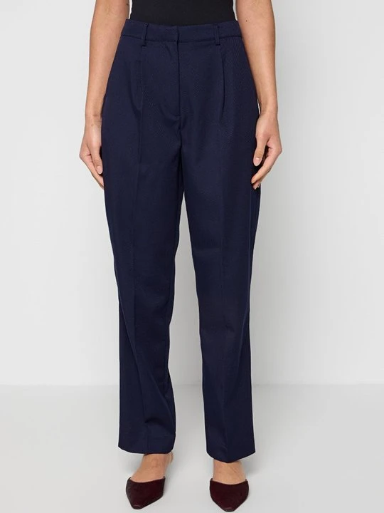 Zdjęcie produktu Spodnie materiałowe Scotch & Soda granatowy