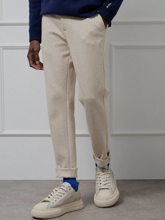 Zdjęcie produktu Spodnie materiałowe Scotch & Soda wielbłądzi