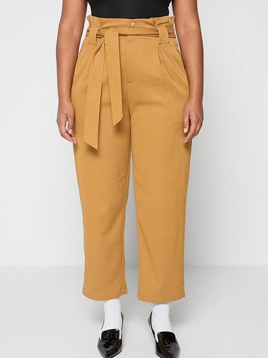 Zdjęcie produktu Spodnie materiałowe Scotch & Soda wielbłądzi