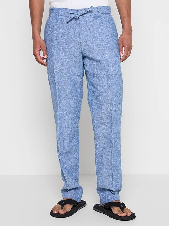 Zdjęcie produktu Spodnie materiałowe Selected niebieski denim