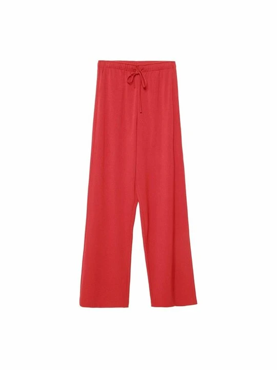Zdjęcie produktu Spodnie materiałowe Stradivarius czerwony