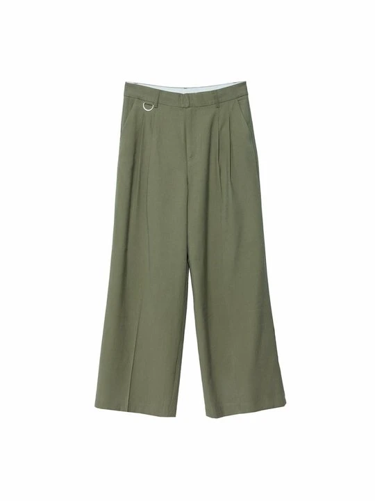 Zdjęcie produktu Spodnie materiałowe Stradivarius khaki