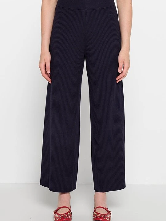 Zdjęcie produktu Spodnie materiałowe Ted Baker granatowy