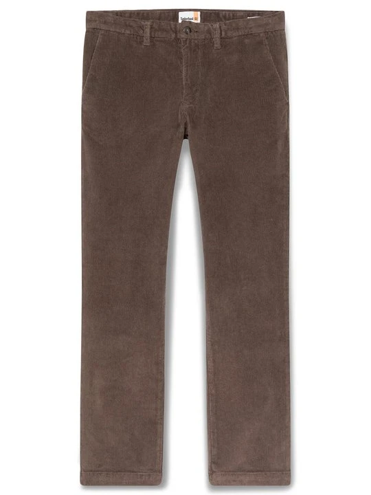 Zdjęcie produktu Spodnie materiałowe Timberland ciemnobrązowy