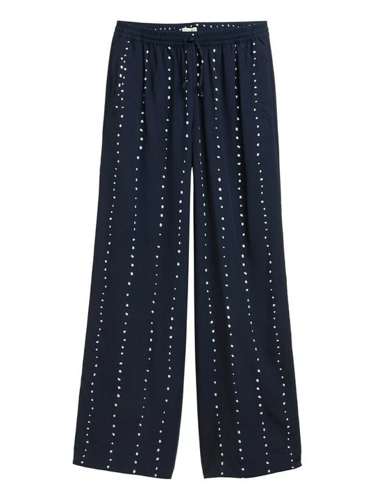 Zdjęcie produktu Spodnie materiałowe Tom Tailor granatowy