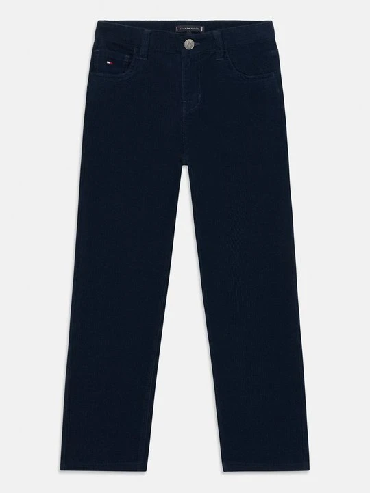 Zdjęcie produktu Spodnie materiałowe Tommy Hilfiger granatowy