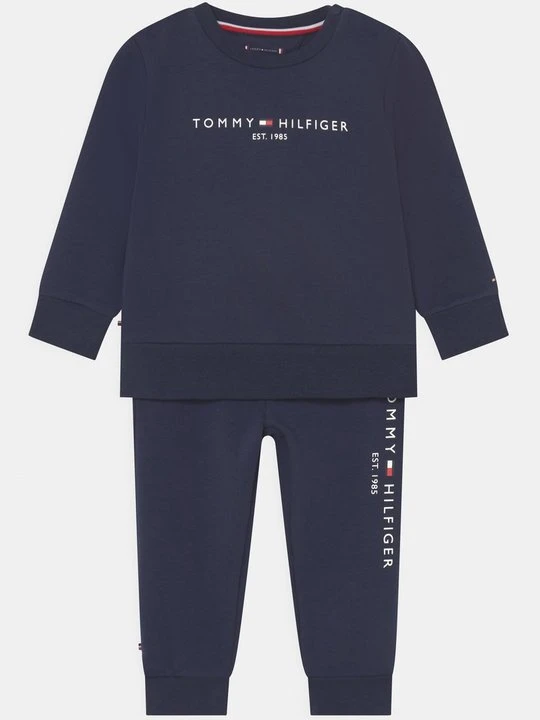 Zdjęcie produktu Spodnie materiałowe Tommy Hilfiger granatowy