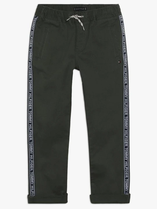 Zdjęcie produktu Spodnie materiałowe Tommy Hilfiger oliwkowy