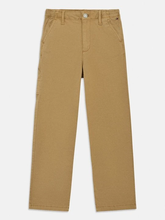 Zdjęcie produktu Spodnie materiałowe Tommy Hilfiger beżowy