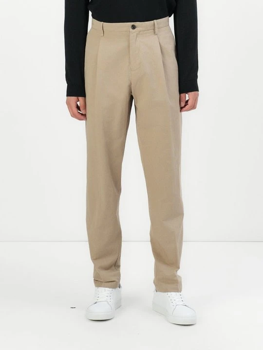 Zdjęcie produktu Spodnie materiałowe Tommy Hilfiger beżowy