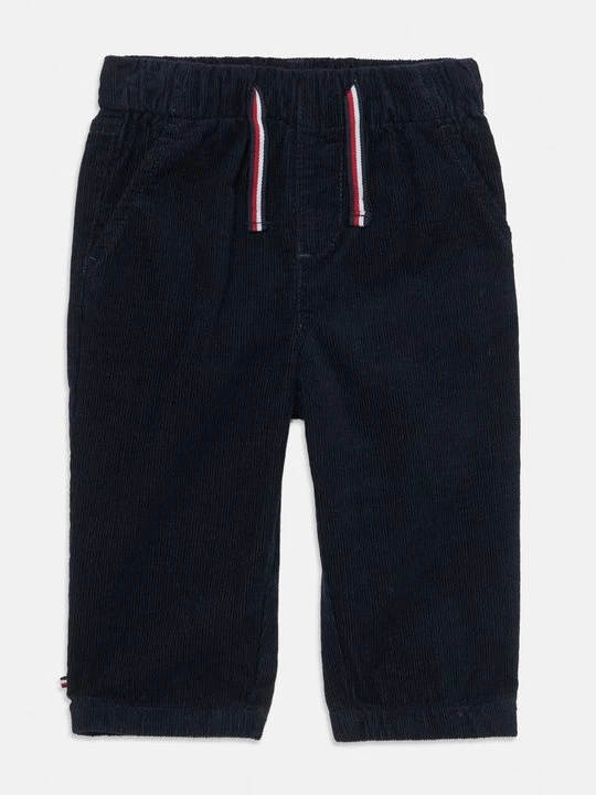 Zdjęcie produktu Spodnie materiałowe Tommy Hilfiger granatowy