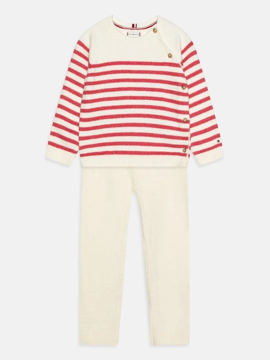 Zdjęcie produktu Spodnie materiałowe Tommy Hilfiger mleczny
