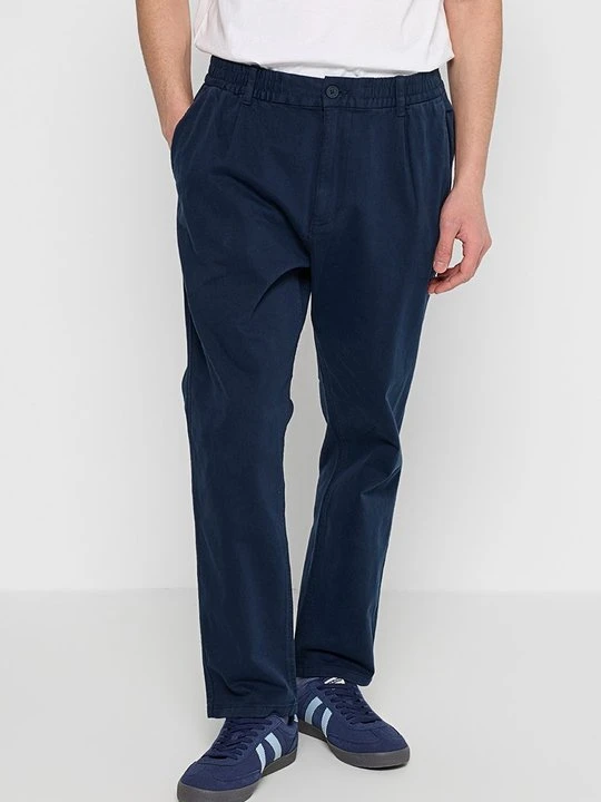 Zdjęcie produktu Spodnie materiałowe Tommy Jeans granatowy