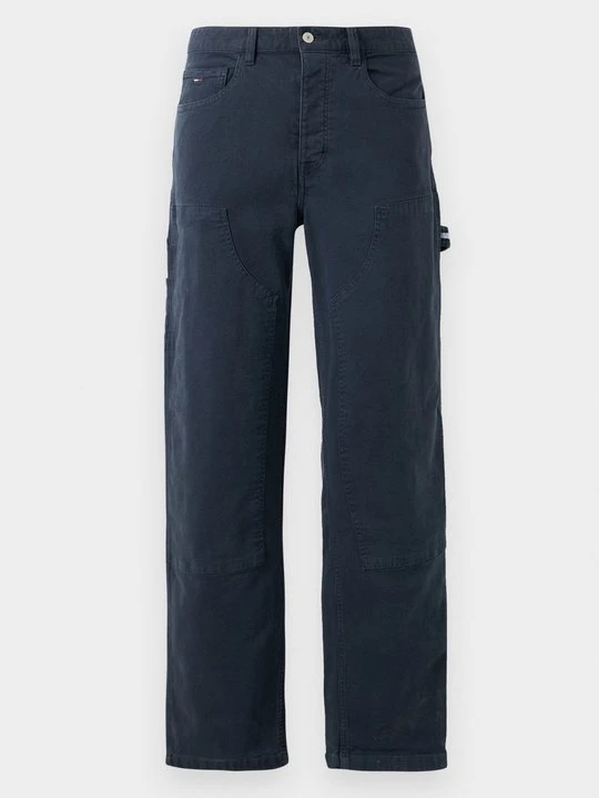 Zdjęcie produktu Spodnie materiałowe Tommy Jeans granatowy