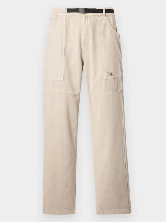 Zdjęcie produktu Spodnie materiałowe Tommy Jeans beżowy
