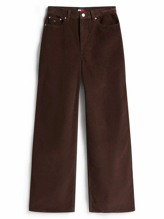 Zdjęcie produktu Spodnie materiałowe Tommy Jeans brązowy