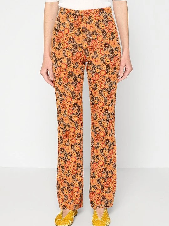 Zdjęcie produktu Spodnie materiałowe Tory Burch