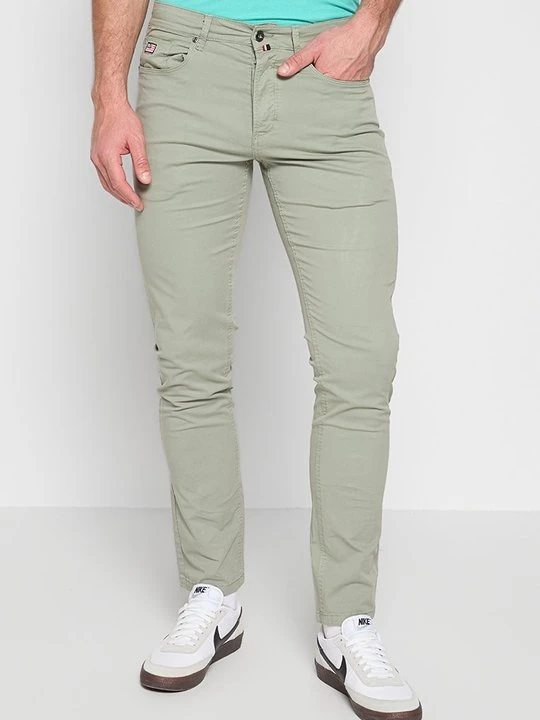 Zdjęcie produktu Spodnie materiałowe U.S. POLO ASSN. zielony