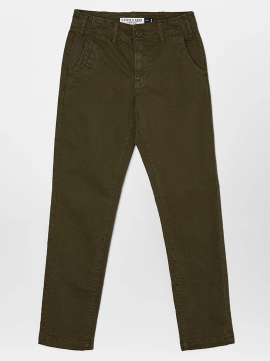 Zdjęcie produktu Spodnie materiałowe U.S. POLO ASSN. brązowy