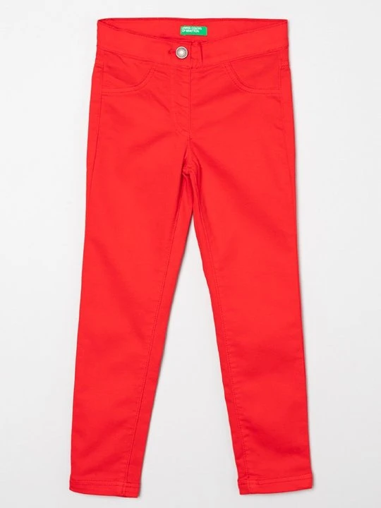 Zdjęcie produktu Spodnie materiałowe United Colors Of Benetton czerwony